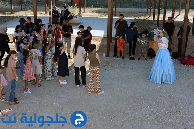 جمعية أجيال تنظم حفلا للأطفال مع جلجولية 